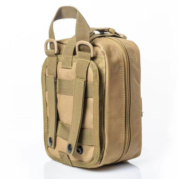 Підсумок-аптечка  IFAK (Standard) Tear-Off КОЙОТ (пісочний) швидкоскид MOLLE OXFORD/Нейлон 20x15x10 см